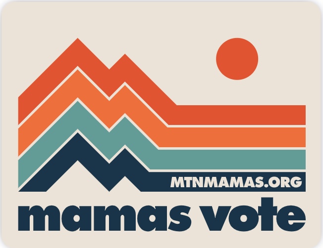 Mamas Vote 2024 Sticker